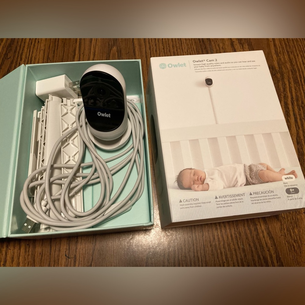 Owlet Cam 2 Smart Baby Video Monitor - white